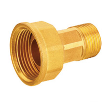 China manufactures J1002 Brass connector for gas meter CW617N brass FxM connector